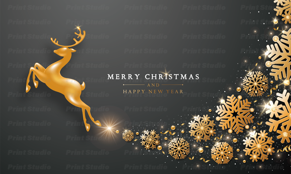 [Adobe Stock] クリスマスカード 4【AA031】